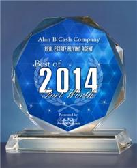 Alan B. Cash Best of Fort Worth Award 2014
