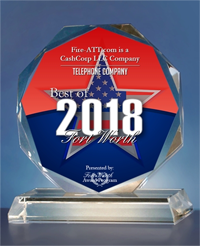 Fire-ATT.com Best of Fort Worth Award 2018